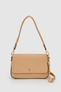 Embossed Shoulder Bag