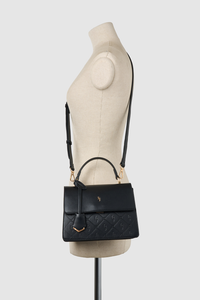 Embossed Top Handle Bag