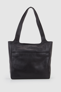 Alia Leather Multi-Zip Tote Bag