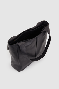 Alia Leather Multi-Zip Tote Bag