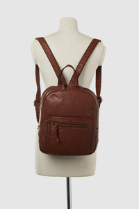 Alia Leather Backpack