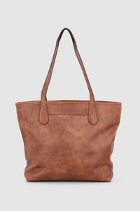 Tab Handle Tote Bag