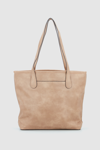 Tab Handle Tote Bag