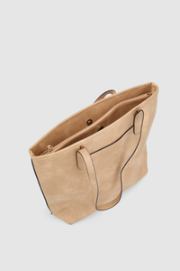 Tab Handle Tote Bag