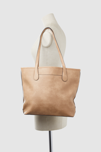 Tab Handle Tote Bag