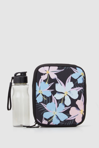 Pastel Floral Backpack Set