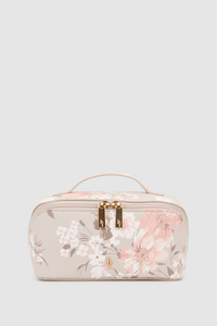 Floral Cosmetic Case