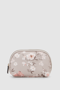 Floral Cosmetic Pouch