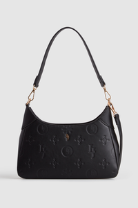 Embossed Shoulder Bag