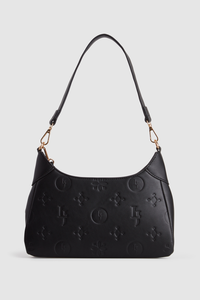 Embossed Shoulder Bag