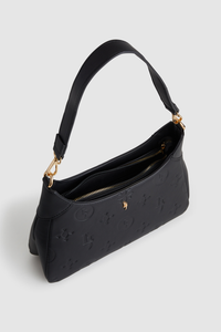 Embossed Shoulder Bag