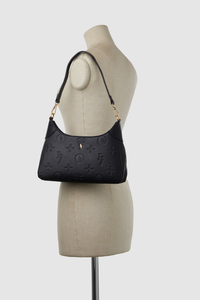 Embossed Shoulder Bag