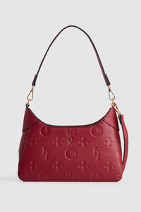 Embossed Shoulder Bag