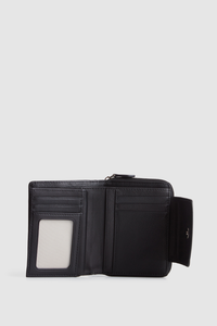 Leather Small Tab Wallet