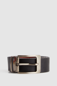 Enzo Leather Reversible Belt