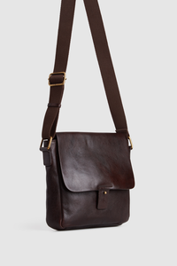 Marcus Leather NS Satchel