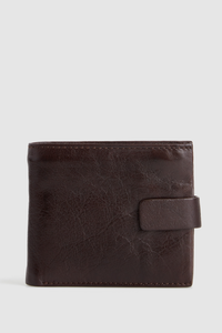 Marcus Leather Tab Wallet