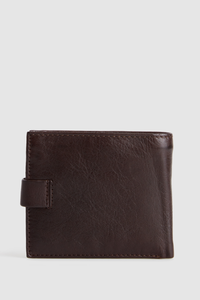 Marcus Leather Tab Wallet