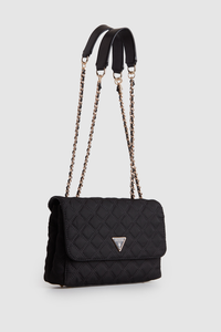 Giully Nylon Flap Crossbody Bag