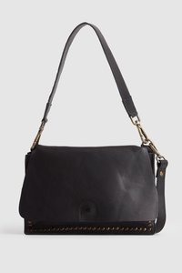 AriStud Leather Flap Crossbody Bag