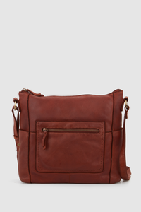 Lili Leather Large Crossbody Bag