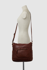 Lili Leather Large Crossbody Bag