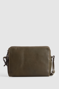 Maya Leather Crossbody Bag