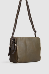 Maya Leather Crossbody Bag