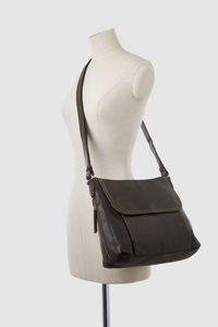 Maya Leather Large Crossbody Bag