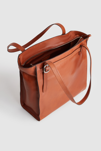 Tess Leather Tote Bag