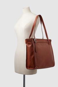 Tess Leather Tote Bag