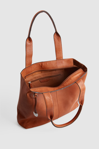 Lyra Leather Tote Bag