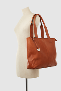 Lyra Leather Tote Bag