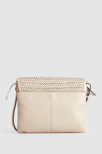 Mira Leather Flap Crossbody Bag