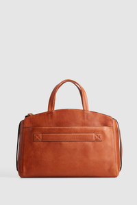 Trinity Leather Work Tote Bag