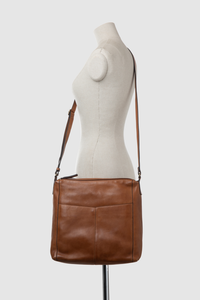 Kai Leather Large Crossbody Bag