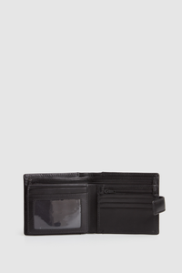 RFID Leather Tab Wallet