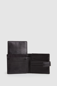 RFID Leather Tab Wallet