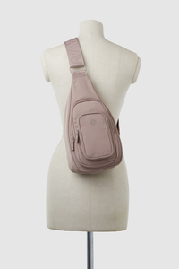 Gia Multi Pocket Nylon Sling Bag