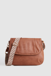 Flapover Crossbody Bag