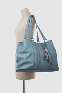 3 Compartment Soft Tote Bag