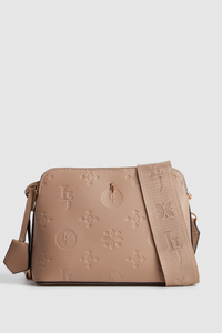 Embossed Crossbody Bag