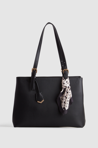 Tote Bag With Scarf