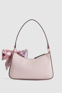 Floral Scarf Shoulder Bag