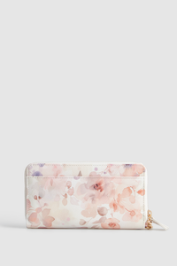 Floral Ziparound Wallet