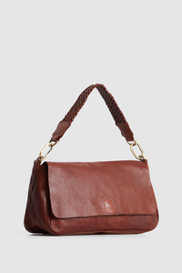 Bree Leather Flap Crossbody Bag