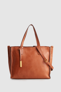 Luna Leather Tote Bag