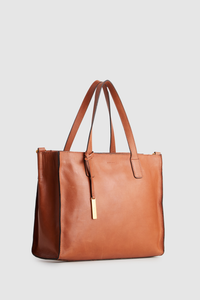 Luna Leather Tote Bag