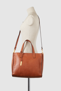 Luna Leather Tote Bag