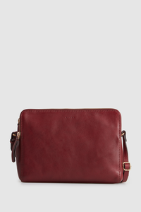 Maya Leather Crossbody Bag